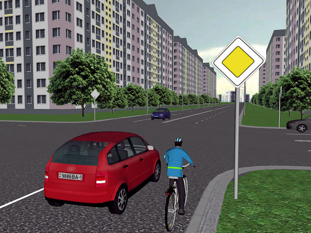 Тест пдд adrive. Проезд перекрестков ADRIVE. Слепая зона для велосипедистов. ADRIVE тесты. Велосипедист в слепой зоне.